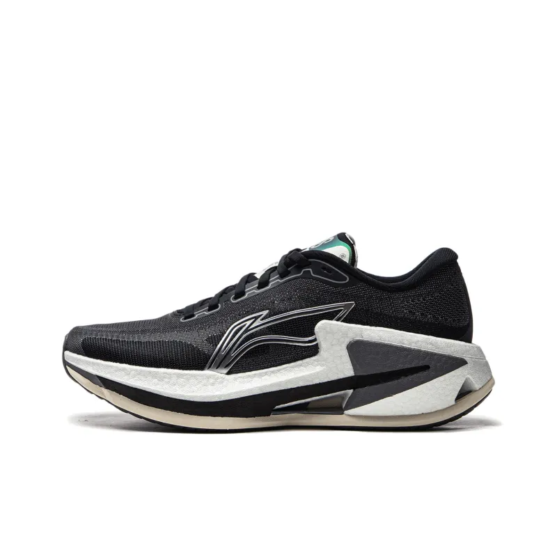 LiNing Liuliu 8 Cushioned Slip-Resistant Abrasion-Resistant Breathable Low-Top Running Shoes Women's Black-0