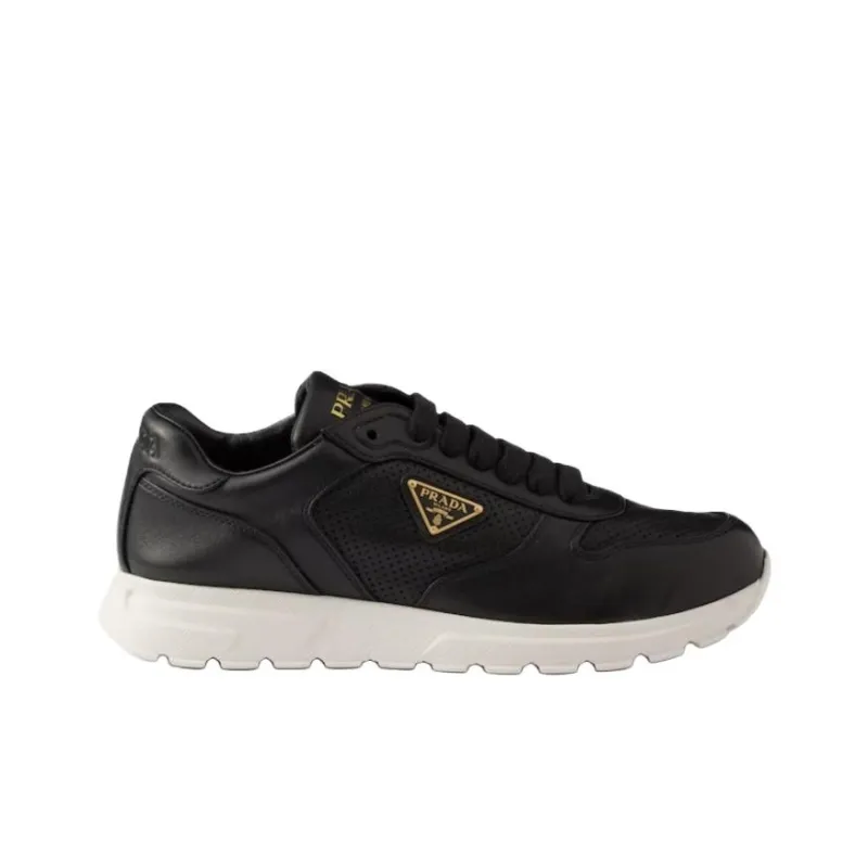 PRADA PRAX 2.0 Low Top Casual Shoes Women's Black-1