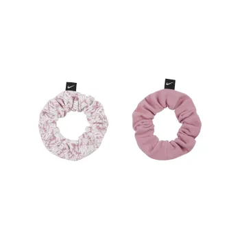 Nike Polyester Spandex Diene Elastane Hair Tie Unisex Pink
