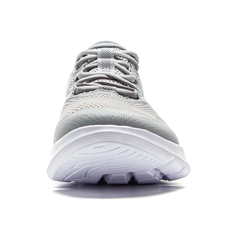 LiNing Feather Shock Absorbers Slip Resistant, Abrasion Resistant, Lightweight Low Top Casual Running Shoes Men's Gray-4