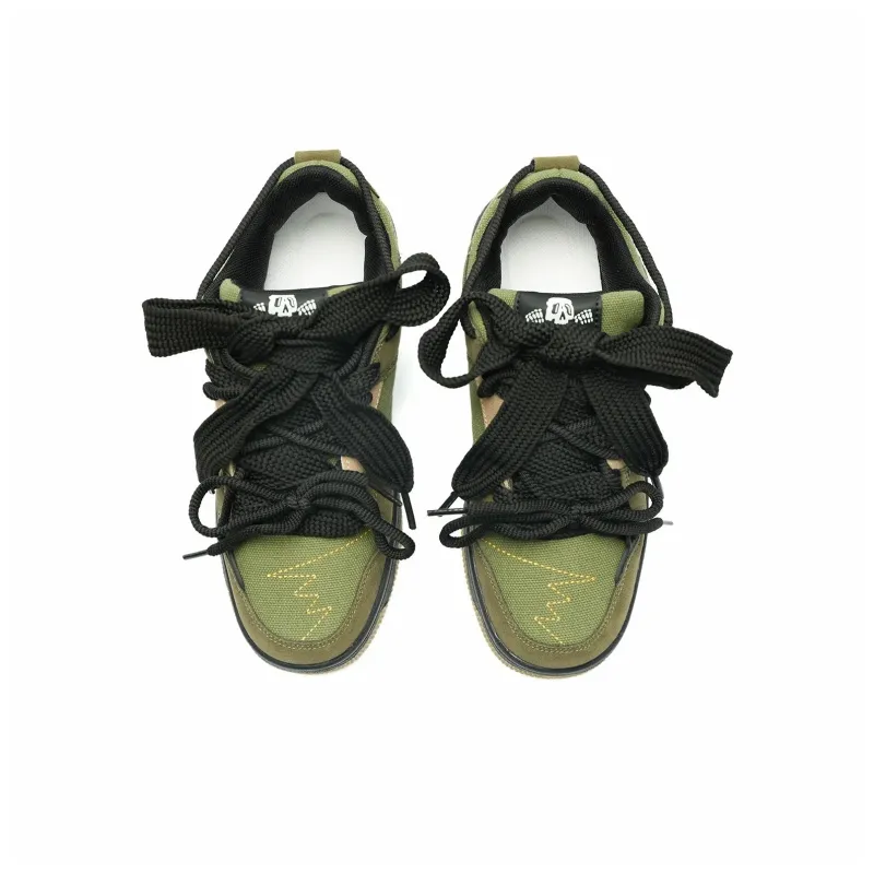 ABCIO Slip Resistant Waterproof Height Increasing Low Top Skateboard Shoes Unisex-4