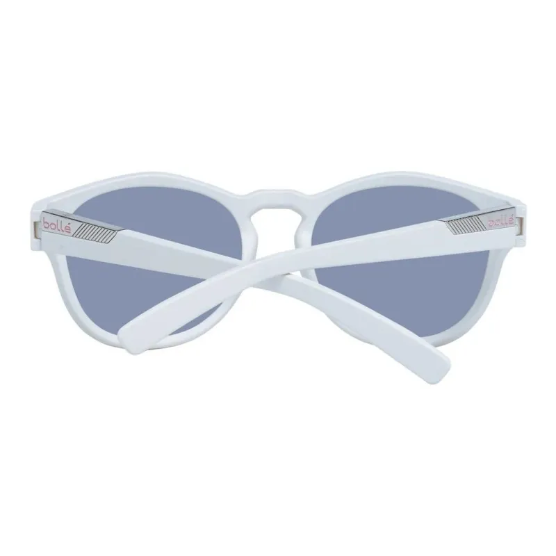 BOLLE Plastic Round Sunglasses Women's White-2