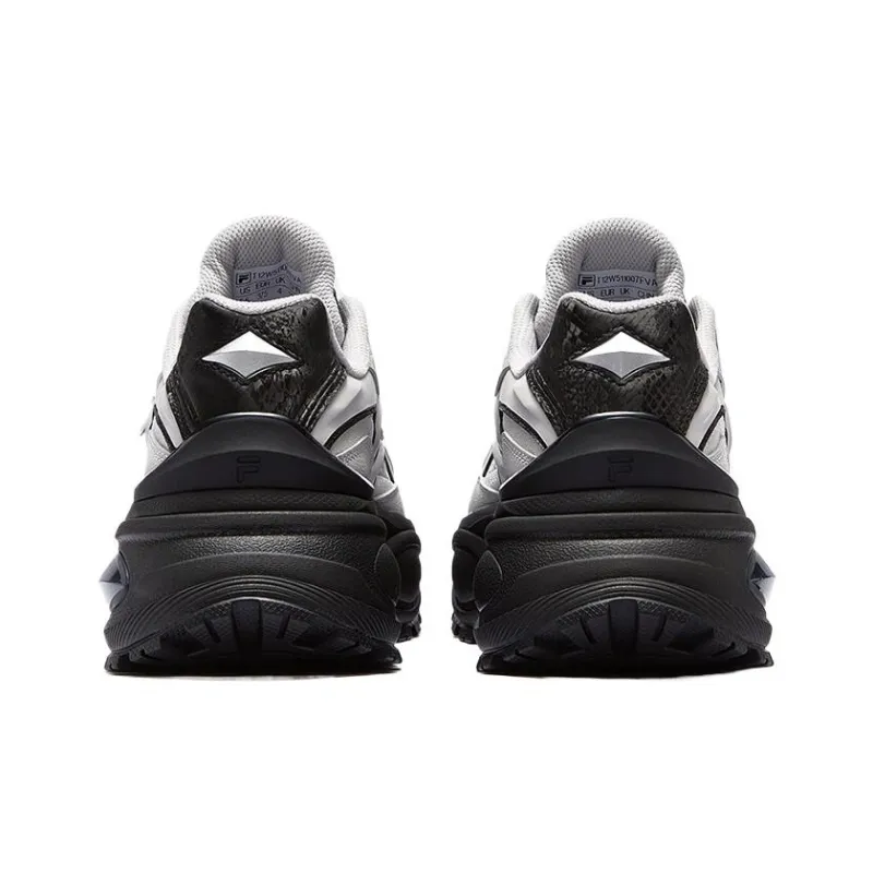 FILA FUSION BIANCO III Bianco 3 Cushioning Low-Top Chunky Sneakers Women's Gray Black-3