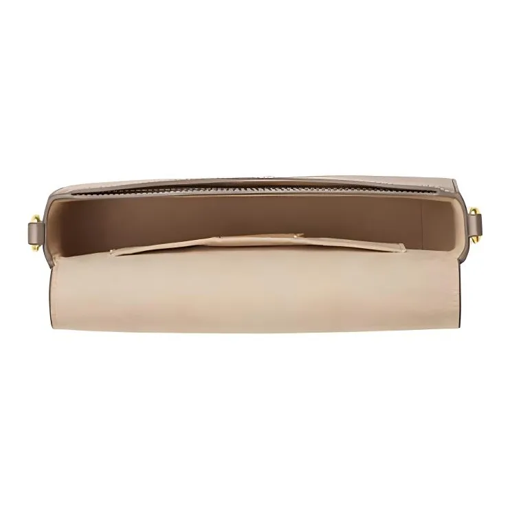 COACH PVC Shoulder Bag, Handbag, Shoulder Bag Medium Size Women's Champagne-2