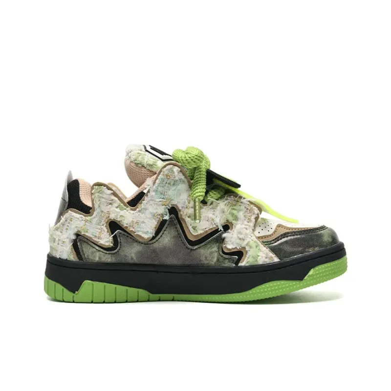 XPQ Coverage Anti-Slip And Wear-Resistant Low-Top Skateboard Shoes Unisex-6
