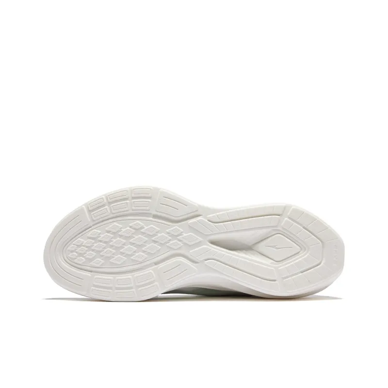 Erke Speedrun 3.0 Cushioning Rebound Low-Top Casual Running Shoes Men's Erke White Fluorescent Lipstick Orange-4