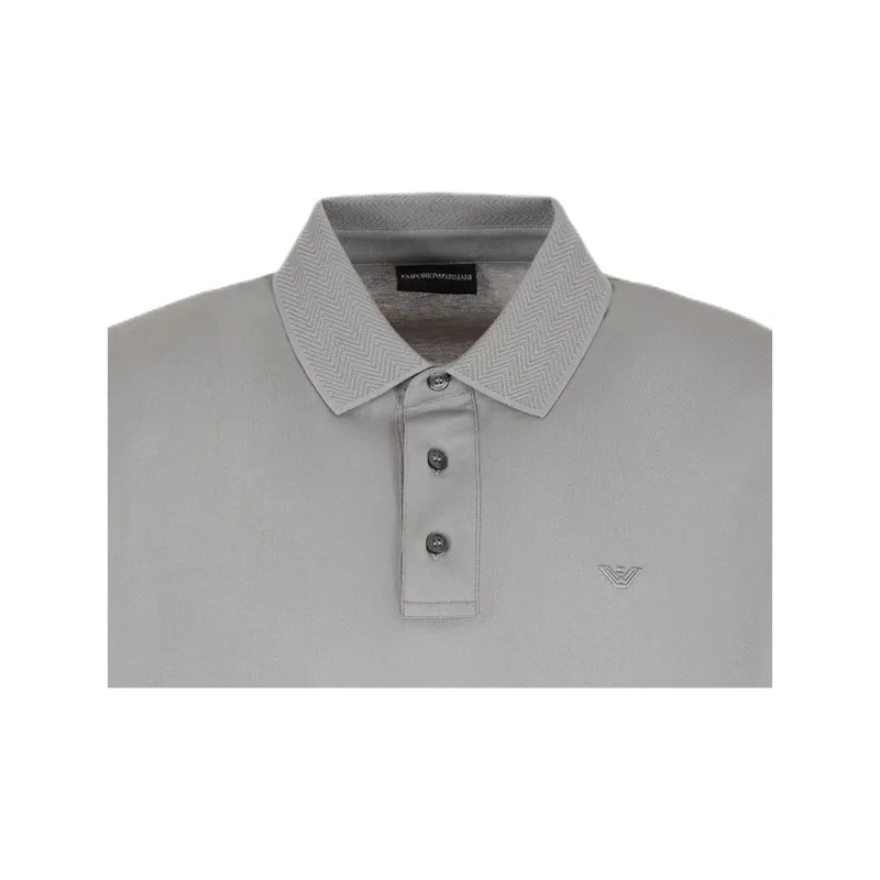 EMPORIO ARMANI Polo Shirt Men's Gray-4