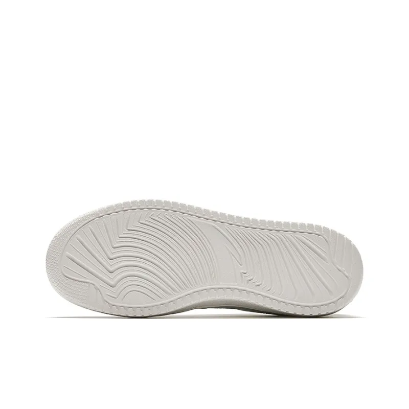 Anta Anti-Slip Wear-Resistant Low-Top Skateboard Shoes Women's White Blue-4