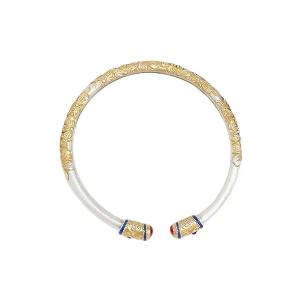 UZIID S999 Silver Bangles Women's-0