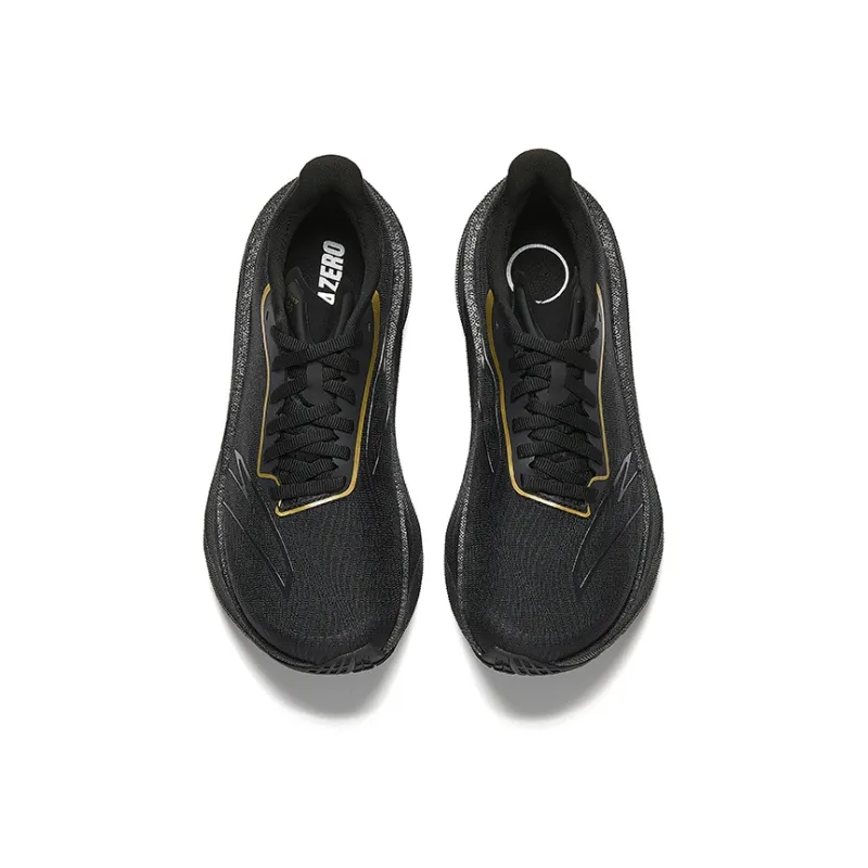 Anta Cushioning Rebound Breathable Low Top Nitrogen Technology Training Running Shoes Men's Black-2