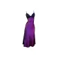 Dark Purple Long Skirt (with Pads)