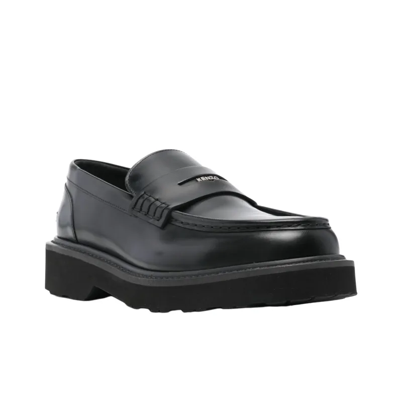 KENZO Logo plaque Loafers-2