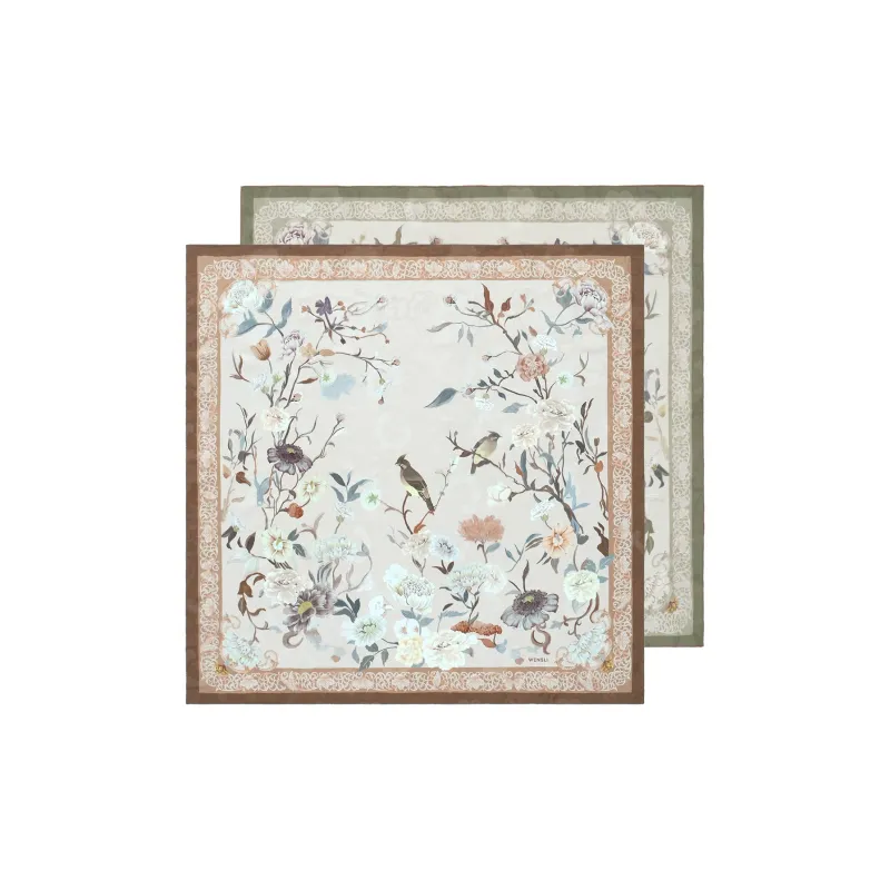 WENSLI Mulberry Silk Scarves Women's-1