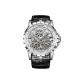 Black Strap Silver Case White Dial-RM-T-SWSB