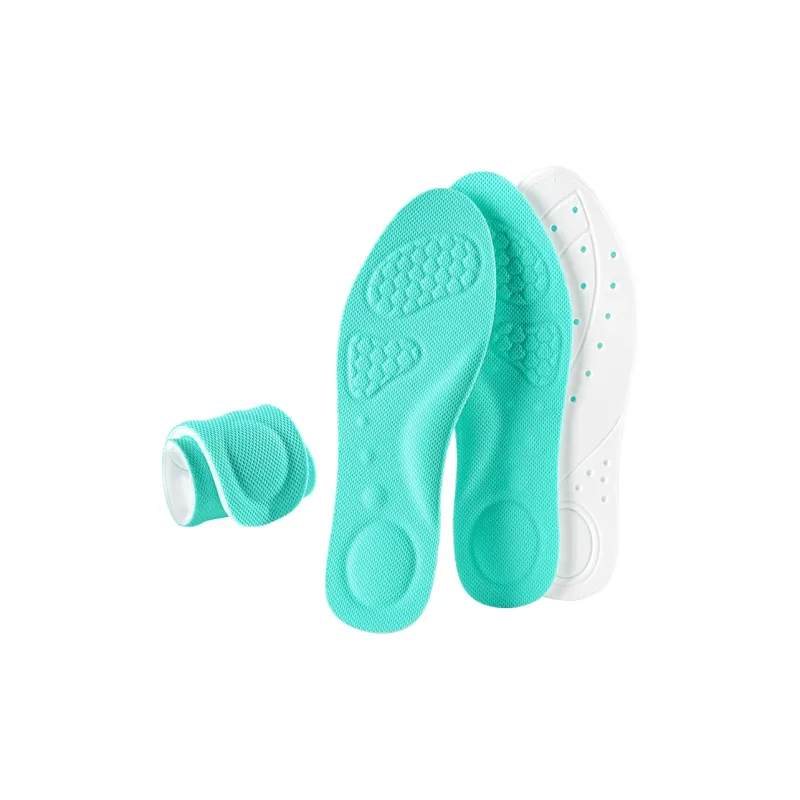 Footprint Tribe Antibacterial Absorbent Breathable Mesh Insoles Unisex-0