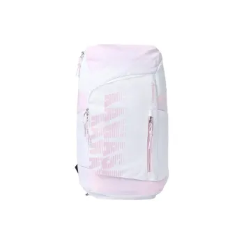 Kawasaki Badminton Racket Bags 2 3 Pcs Sporty Style Backpack White Pink Unisex Individual Shoe Compartment