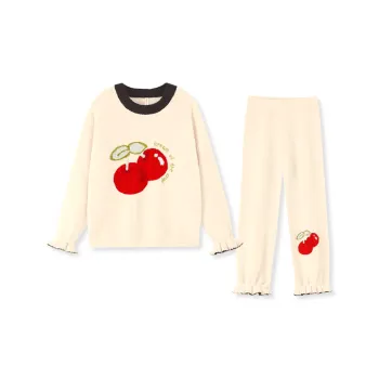 WANANNI Pajama Set Women's Custard