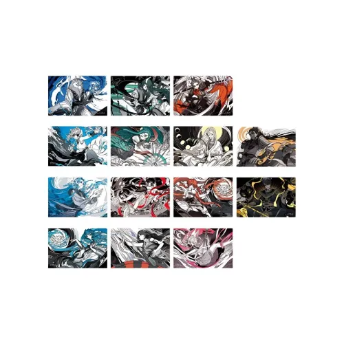 Inhuman Fairy Mountain Jade Pavilion Collection Anime / Games Postcards