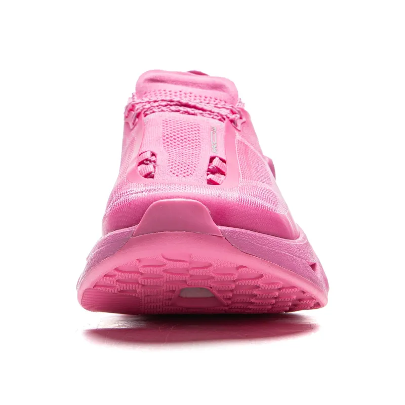 LiNing Shadow 3.0 Cushioned Wear Resistant Breathable Rebound Low Top Running Shoes Unisex Fluorescent Numbers Pink-4