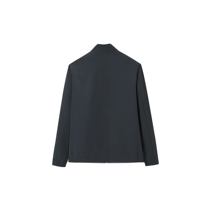 HLA Jackets Men Navy Blue 74-1