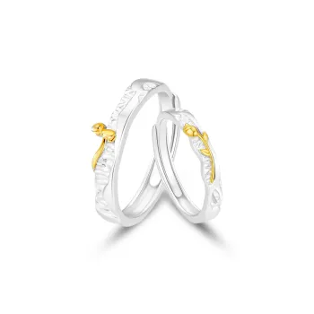 SUCH NICE S999 Fine Silver Rings Unisex
