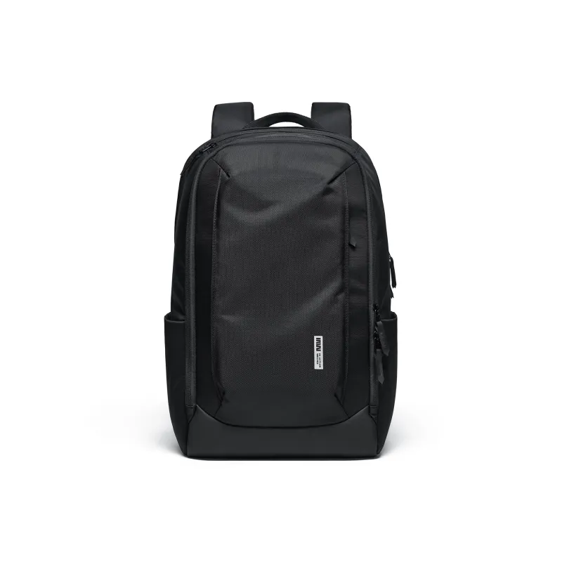 SEPTWOLVES Fabric Backpack QPL Unisex Black-2