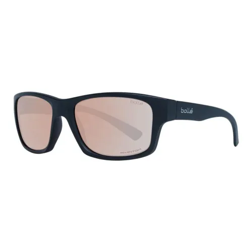 BOLLE Plastic Rectangular Sunglasses Women's Black