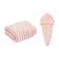 [Shampoo & Conditioner Sets]Peach Blossom Pink (1 Bath Towel+1 Hair Drying Cap)
