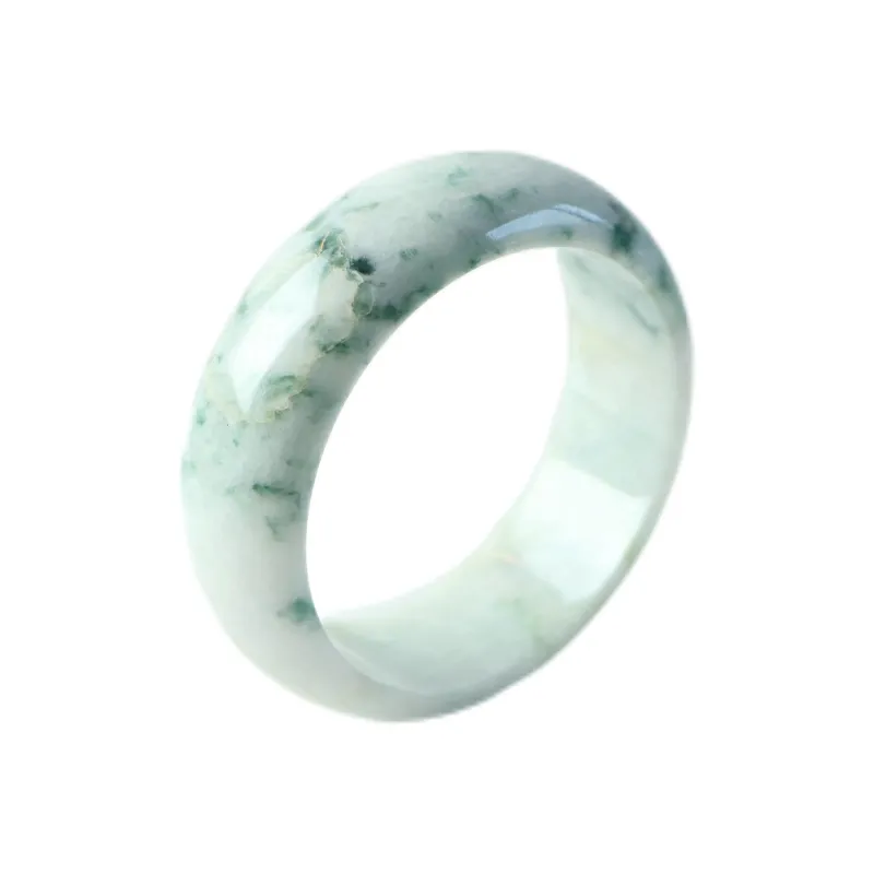 South Asia Bean Type Jadeite Bangles Unisex-0