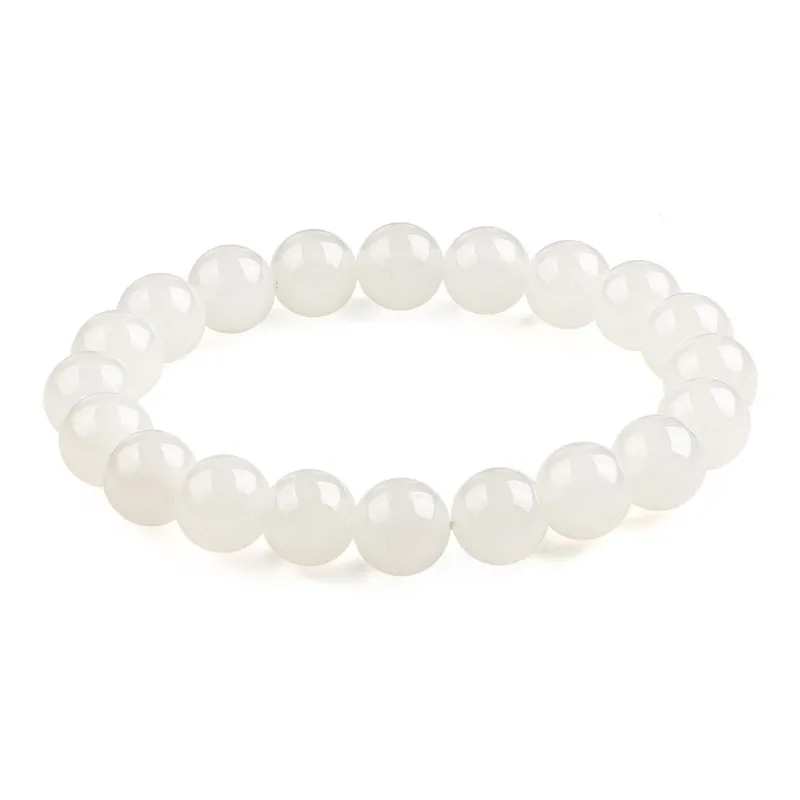 TAMINA Bracelets White Jade Unisex-0