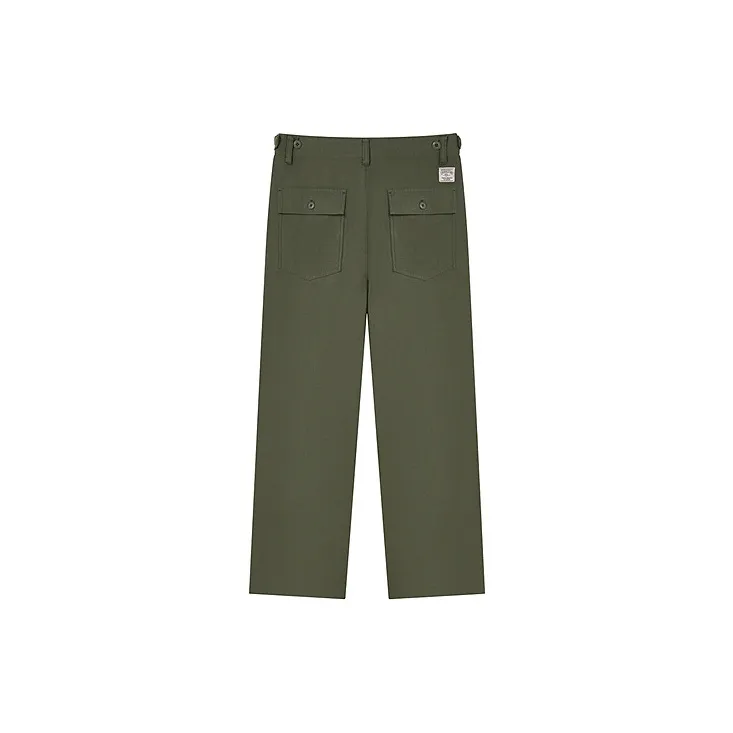 Teenie Weenie Men Casual Pants Unisex Army Green-1