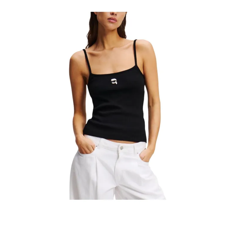 Karl Lagerfeld Logo patch Top-2