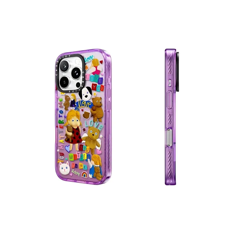 CASETIFY PC Material Cute Cartoon Phone Cases Compatible With IPhone 16/15 Collection Cute Style-30