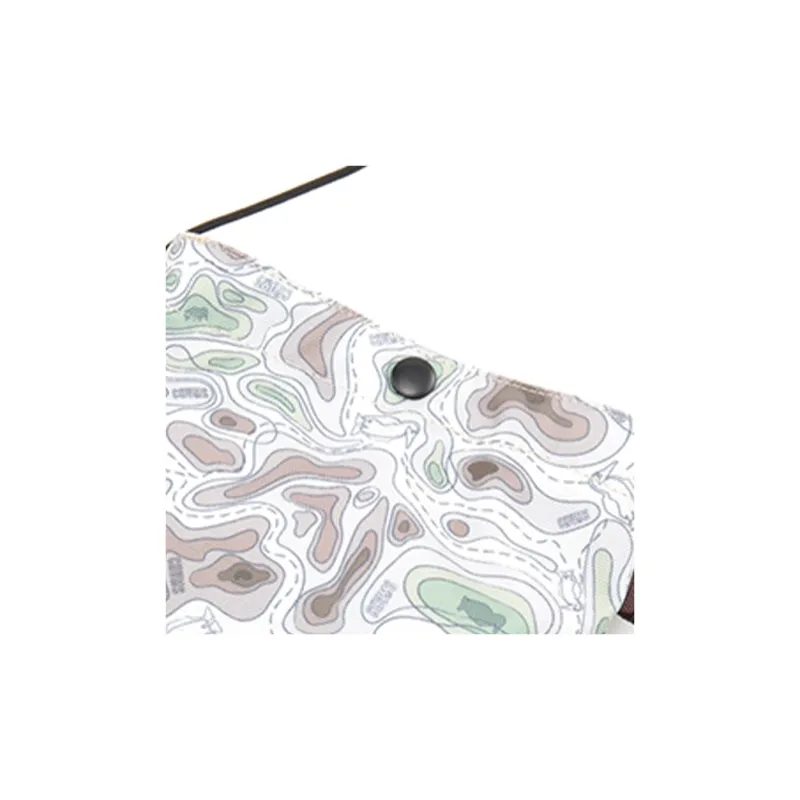 CHUMS Oxford Crossbody Bag, Shoulder Bag Unisex Brown & White-1