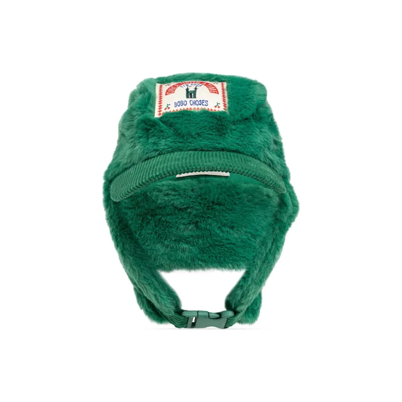 BOBO CHOSES Polyester Trapper Hats Kids' Green-1