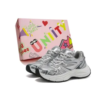 UNIITY Cushioning Anti Slip Wear Resistant Breathable Lightweight Height Increasing Low Top Chunky Sneakers Women's