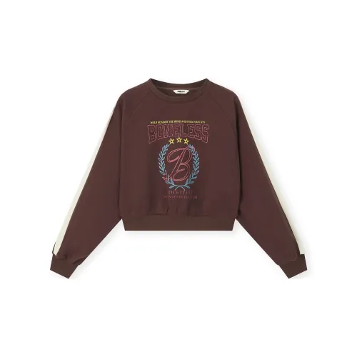 BONELESS Sweatshirts Women's Brown