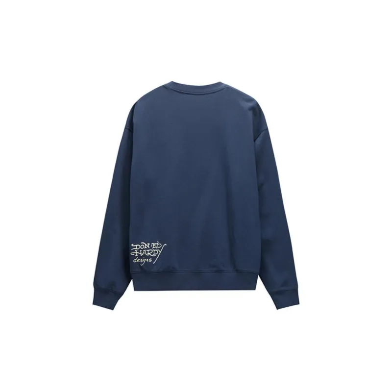 Ed Hardy Sweatshirt Men's Midnight Blue-1