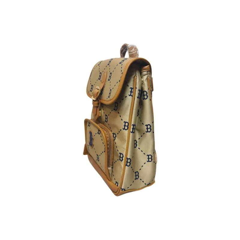 MLB Polyester Backpack Women's Brown-1