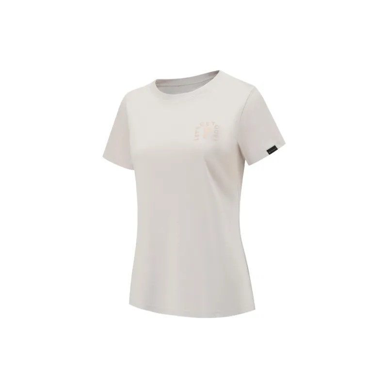 DECATHLON Regular T Shirt Women's Lunar Rock Gray-2