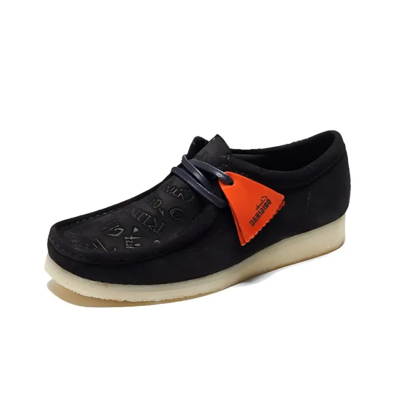 Clarks X Civilist Embossed Suede 'Black'-0