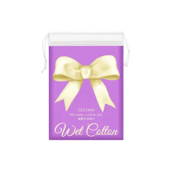 GECOMO Hydrating Adherent Facial Cotton Pads For Makeup Removal Ultra Thin Style Makeup Tools