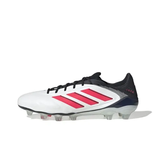 Adidas HG Rubber Short Studs AG Rubber Short Studs Anti Slip Wear Resistant Soccer Shoes Unisex White Black Red