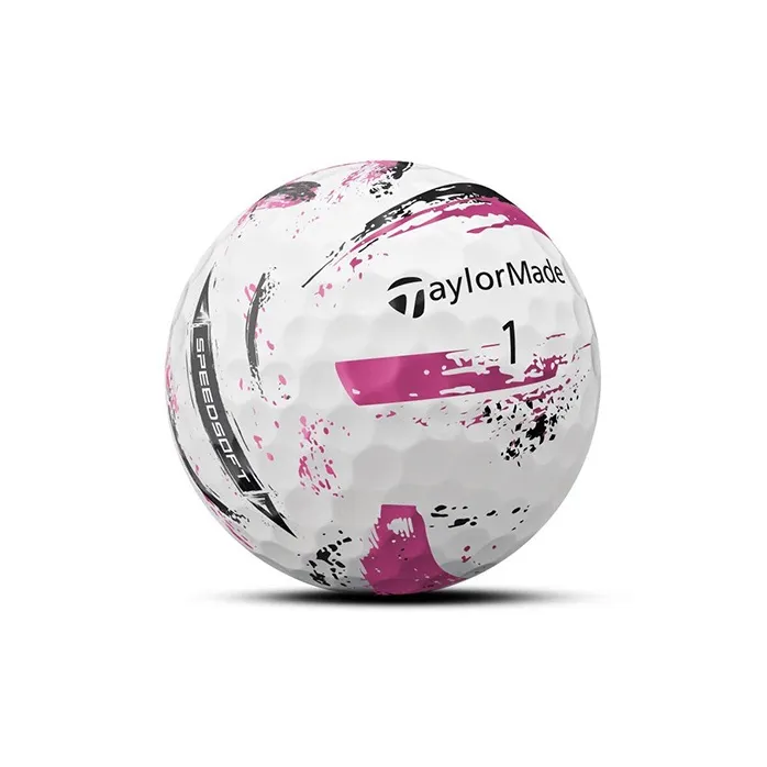 TAYLORMADE Golf Ball Unisex White Pink-2