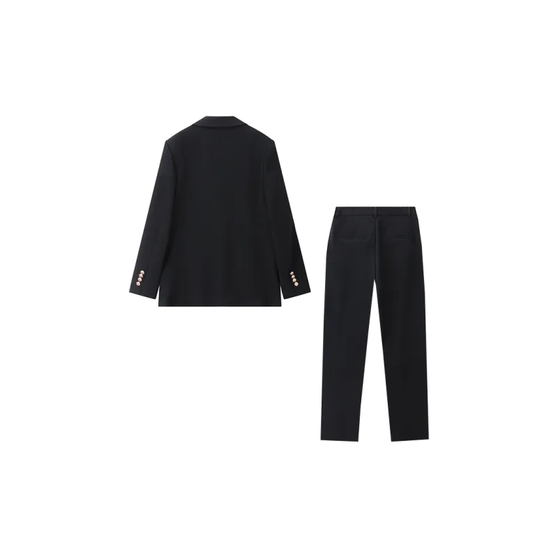 Miss Burde Business Suits Women's Black-1