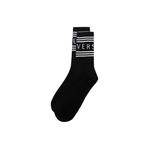 VERSACE Logo Socks 'Black'