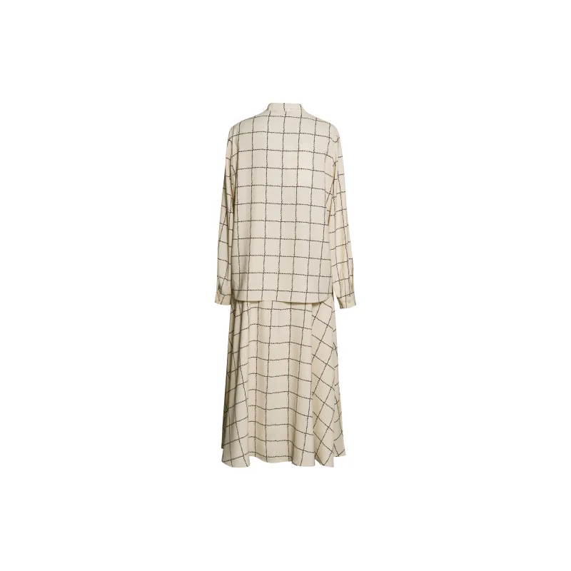 ROEYSHOUSE Skirt Set Women's Plaid-2