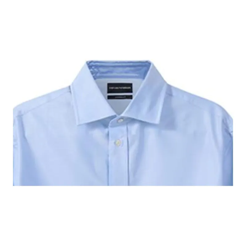EMPORIO ARMANI Shirts Men Light Blue-2