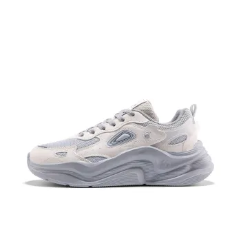361° Cushioning Coverage Lightweight Low Top Casual Running Shoes Women's Greige