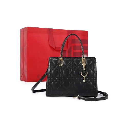 Dubaolu PU Shoulder Bag Crossbody Bag Handbag Women's Black